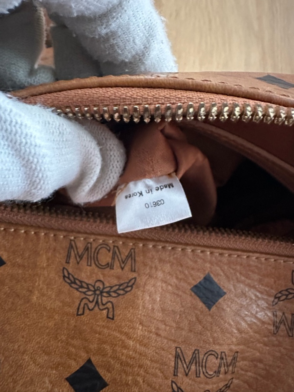 MCM Limited Boston Bag with dustbag - Picture 13 of 16